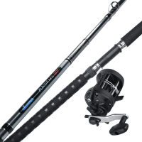 Okuma rod and reel trolling combo