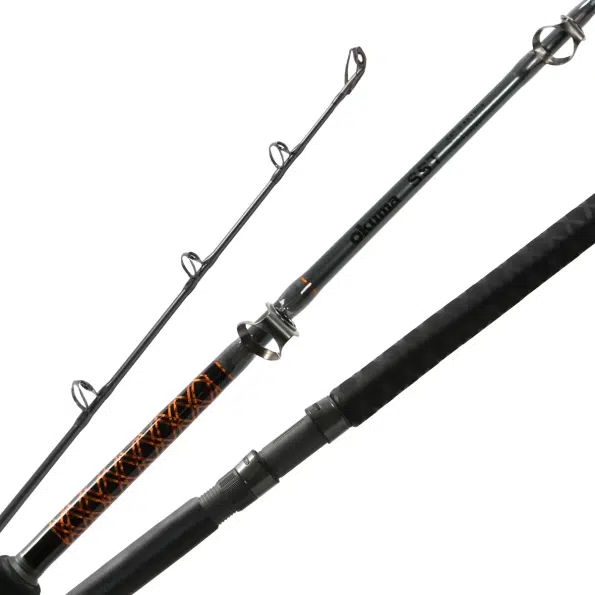 a close up of a fishing rodOkuma SST "A" Series 5'6" X-Heavy Halibut Rod
