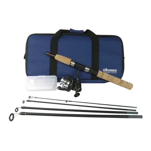 okuma voyager travel spinning combo