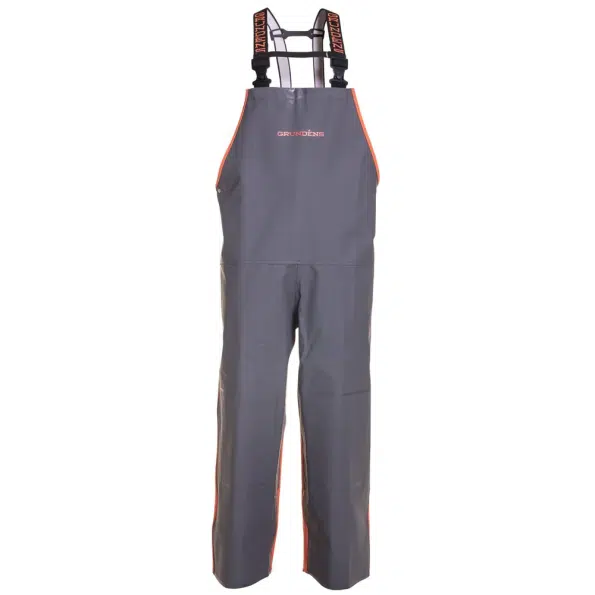 Grundens Hauler Bib Pant Grey orange