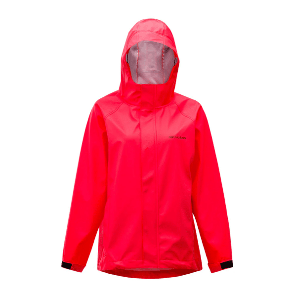 Grundens womens neptune jacket fiery coral