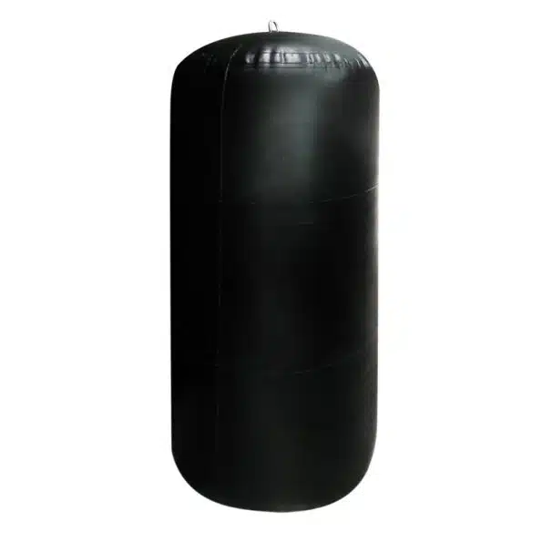 Black super yacht fender