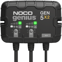 2-Bank, 10-Amp On-Board Battery Charger