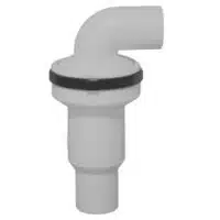 Non-return valve with 3/4'' outlet 90°