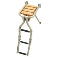 Platform with ladder, 10-5/8 x 15-23/64''(270x390mm), Inox 316