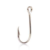 Mustad Salmon Siwash Hooks-3X Strong Stainless Steel-100 Pack