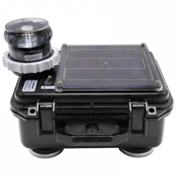McDermott LED Solar Powered Barge Navigation Lights in Waterproof Case - Image 3