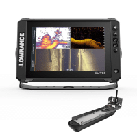 Lowrance Elite FS 10 Fishfinder with 3-In-1 Transducer C-MAP Discover Charts
