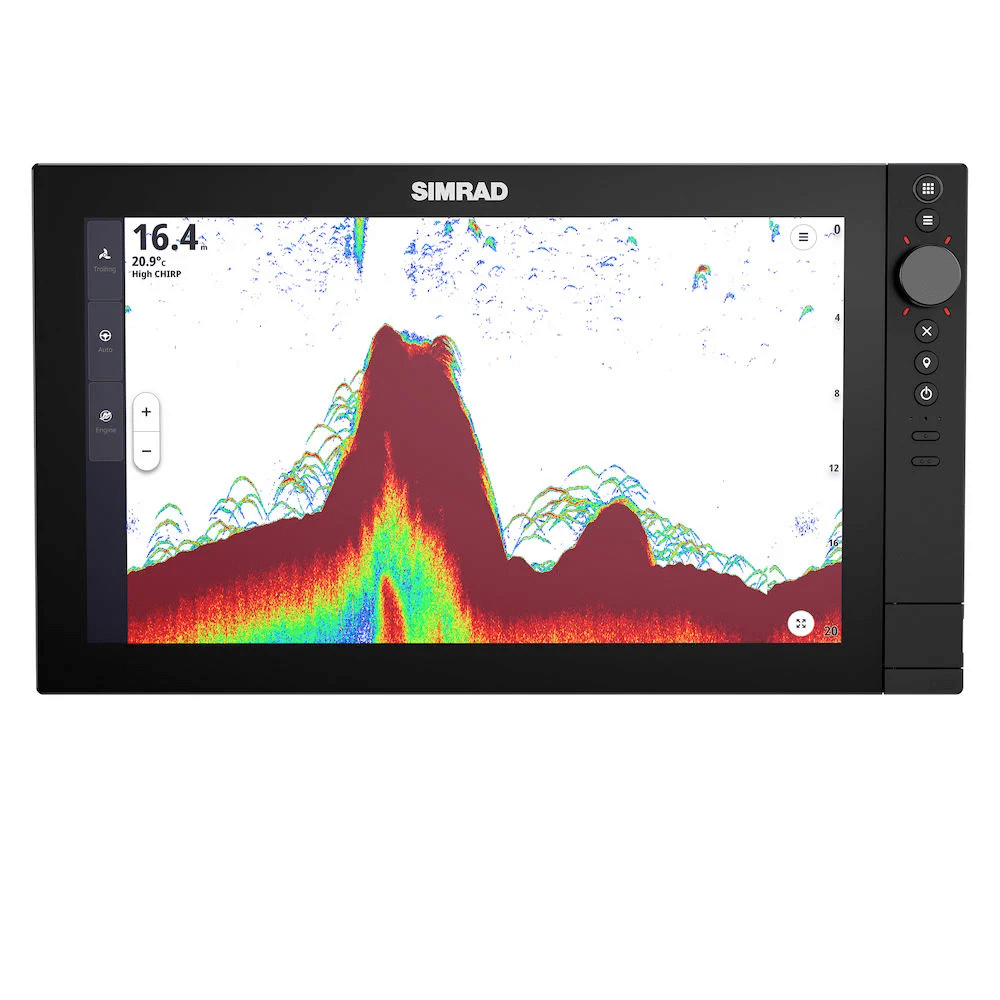 Simrad NSS4 16" Chartplotter and Fishfinder with Hybrid Controls C-MAP - Image 4