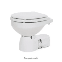 Jabsco Quiet Flush E2 Marine Toilet-Compact Bowl