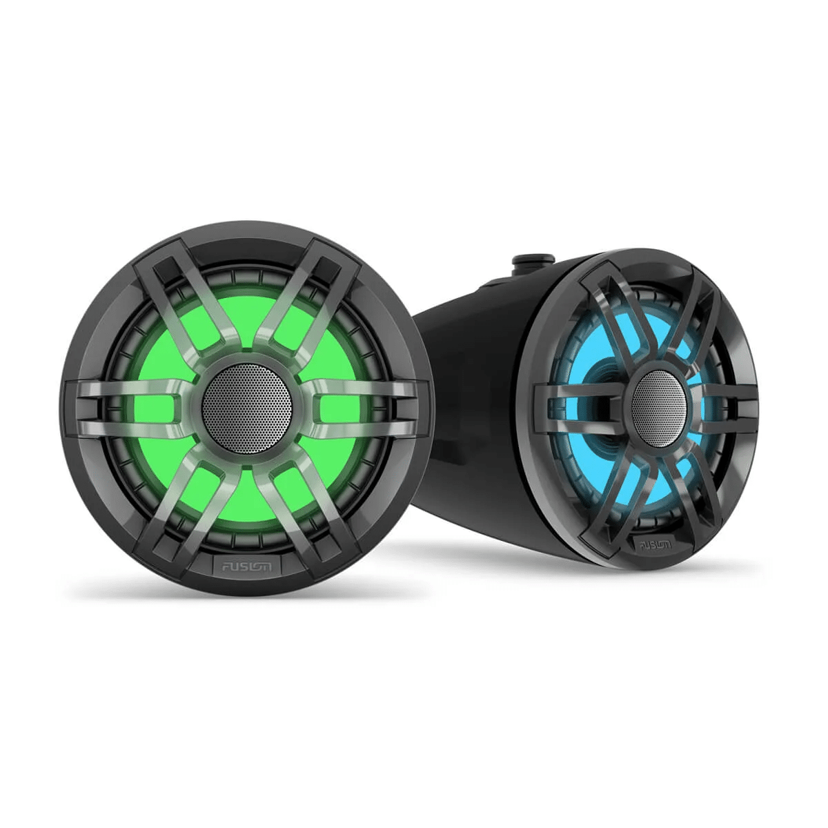 Fusion XS Series 6.5" 200-Watt Sports Black Marine Wake Tower