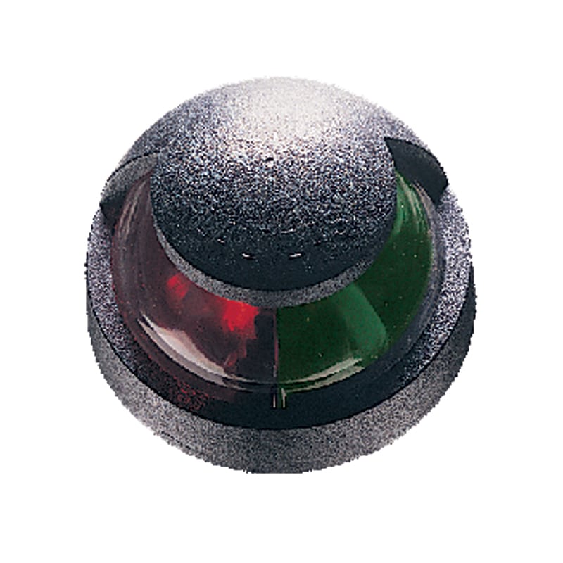 POWER 7 Bi-colour Light, Deck mounted, with black housing