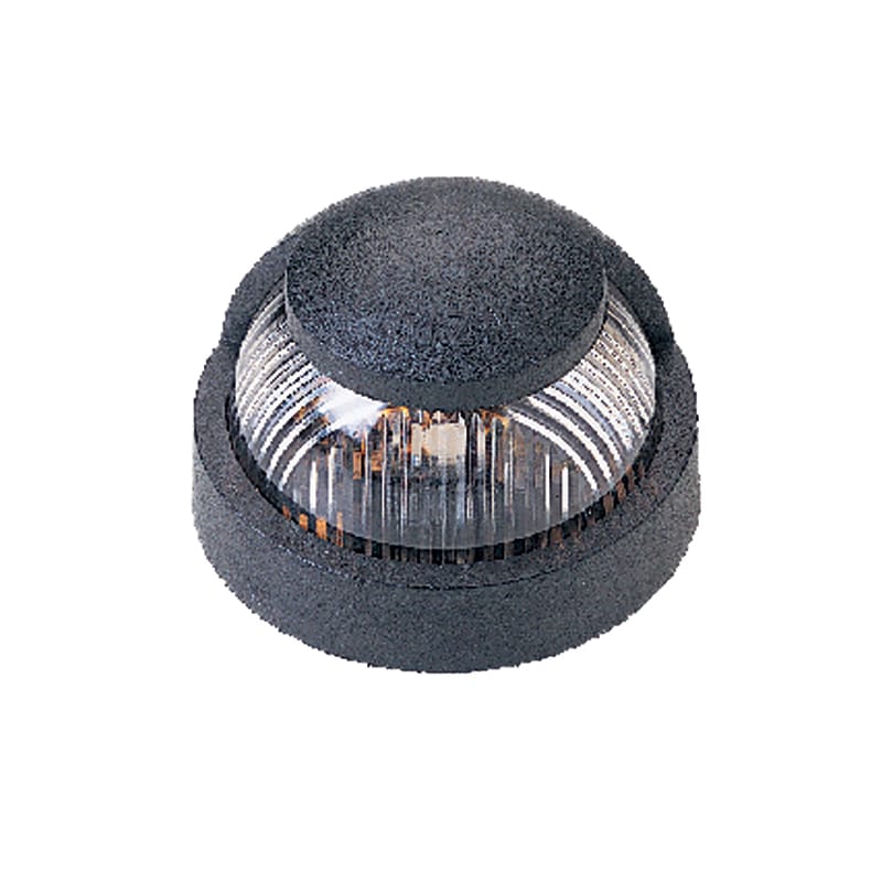 Lalizas POWER 7 Black dome-shaped light fixture, 225° visibility