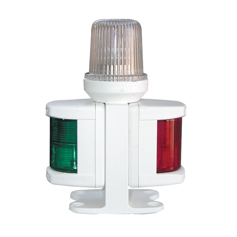 CLASSIC 12 4-Colour All-round Light, Starboard and Port Lights in white housing