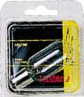 Lalizas C81, BAY15d, 12V/10W, Incandescent Navigation Bulb, 38/64 x 2-36/64'' (15X65mm), Bulb in Blister