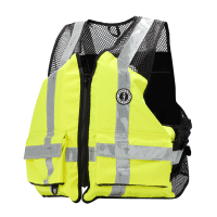 Mustang High Visibility Industrial Mesh Work Vest