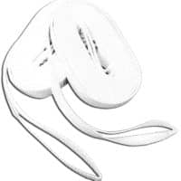 LifeLink Safety Jacklines, L.10m, W.25mm, White, Set of 2 pcs