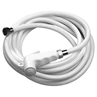 Shower Head, w/Hose 16ft (5m), White