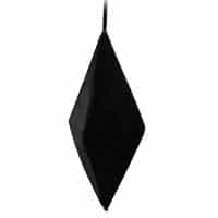 LALIZAS Day signal, Diamond, 47-16/64 x 23-40/64'' (1200x600mm), black