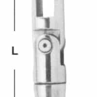 Double Anchor Chain Connection, Inox 316, for Chain 1/4 & 5/16 '' (6 & 8mm)