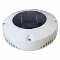 Solar Vent, Diam. 8'' (20 cm), White